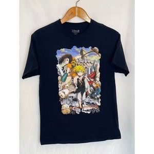 Seven Deadly Sins size M Nanatsu No Taizai Anime T-Shirt Men's Medium